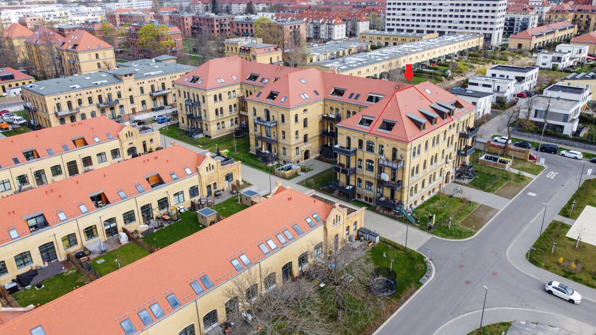 Kapitalanlage oder Eigenbezug: 2-Zimmer-DG mit Smart-Home, Fußbodenheizung & TG