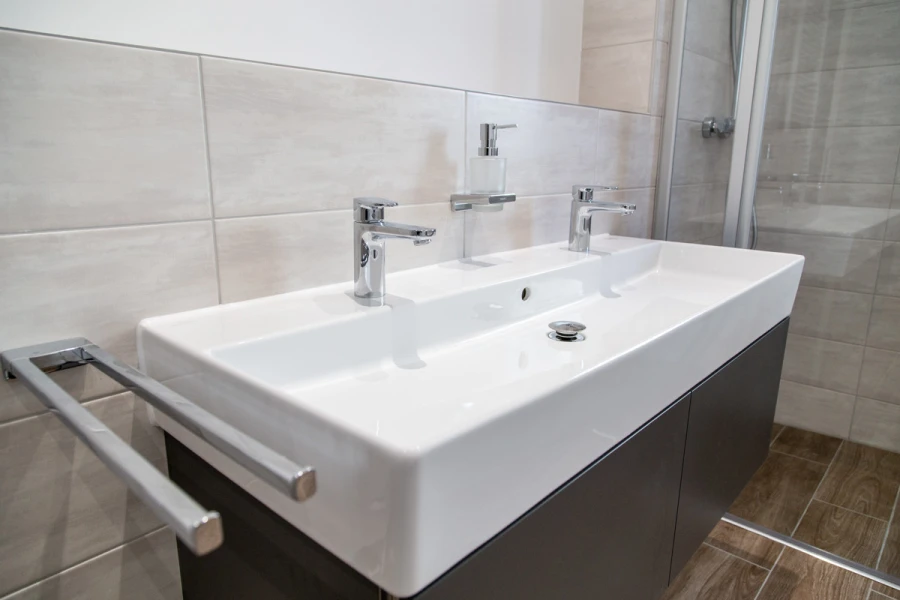 Ausstattungsbeispiel Badezimmer der Immobilie: Exklusives Wohnen in der König-Albert-Residenz (Foto)