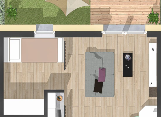 Whg 02_ Grundriss der Immobilie: WETTINER CITY SUITES (Grundriss)