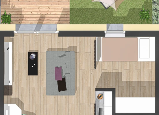 Whg 03_ Grundriss der Immobilie: WETTINER CITY SUITES (Grundriss)