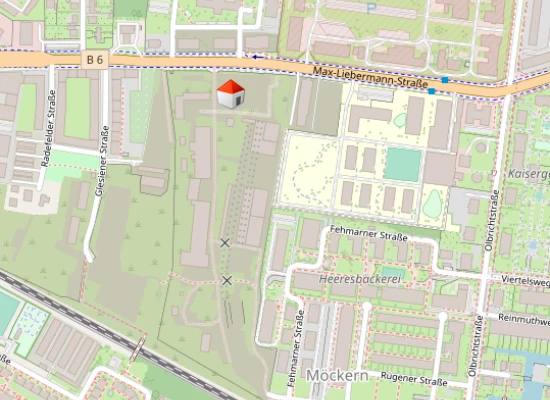 Lageplan der Immobilie: ALBRECHT LIVING APARTMENTS (Lageplan)