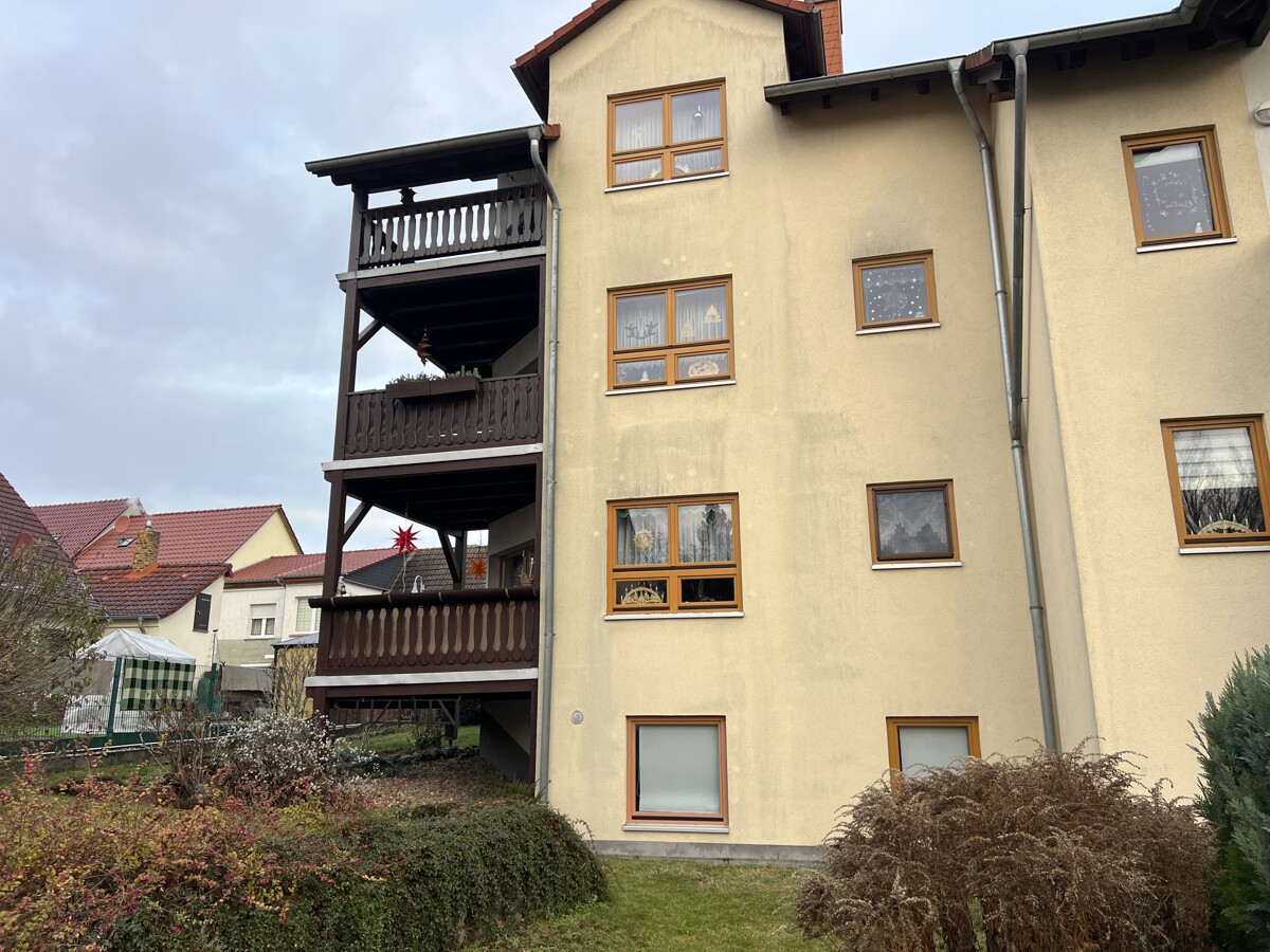 Helle 3-Zimmer-Wohnung nahe der Mulde mit Grünblick